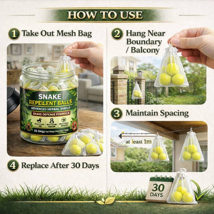 🐍 Snake Repellent Balls