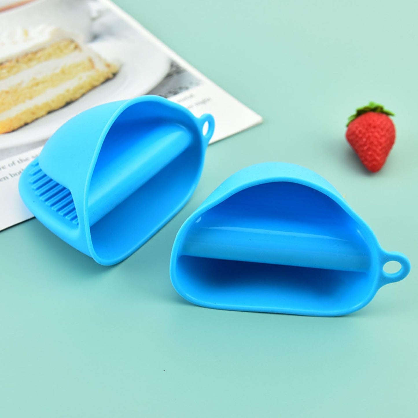 🧤 Anti-Burn Silicone Grip Mitts