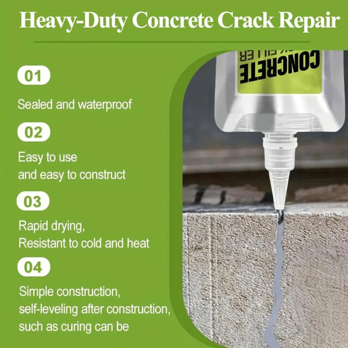 All-Surface Waterproof Crack Filler (Pack Of 2)